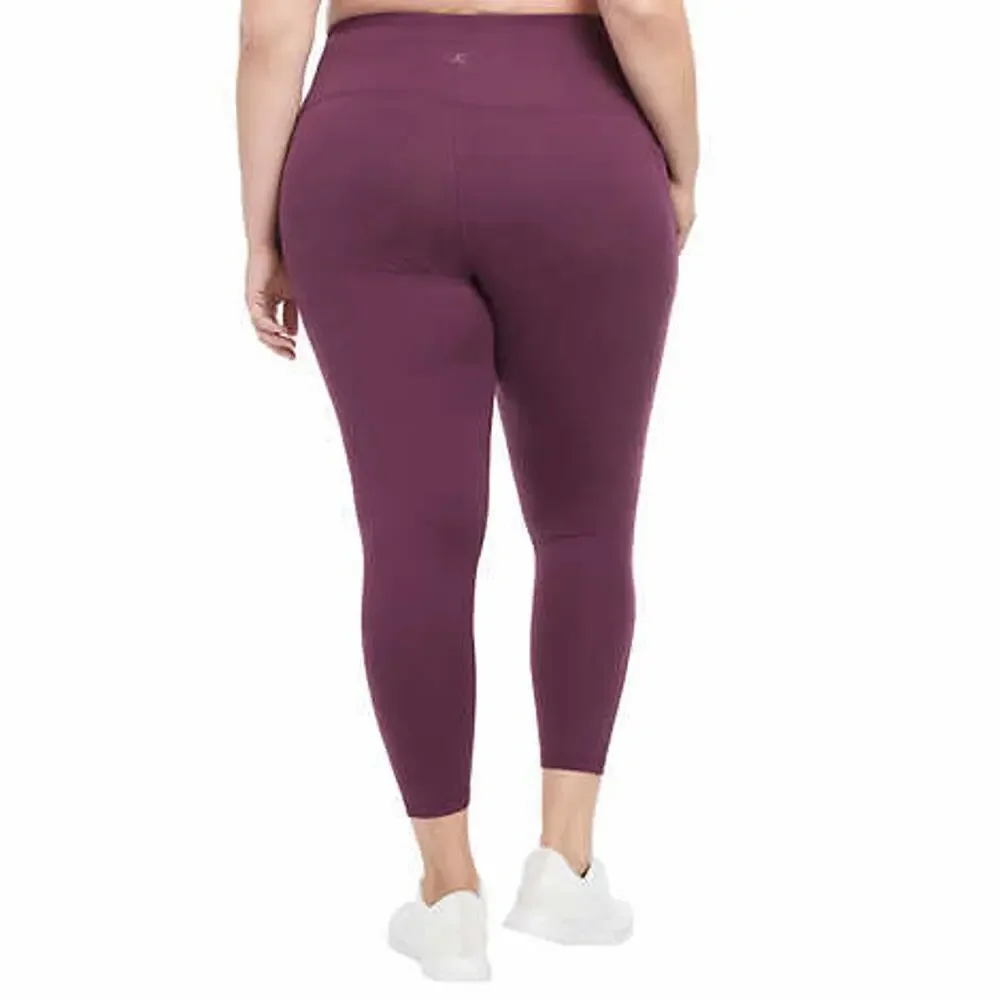 New! Danskin Women's Ultra High Rise Side Pockets Moisture Wicking Leggings - Picture 4 of 7
